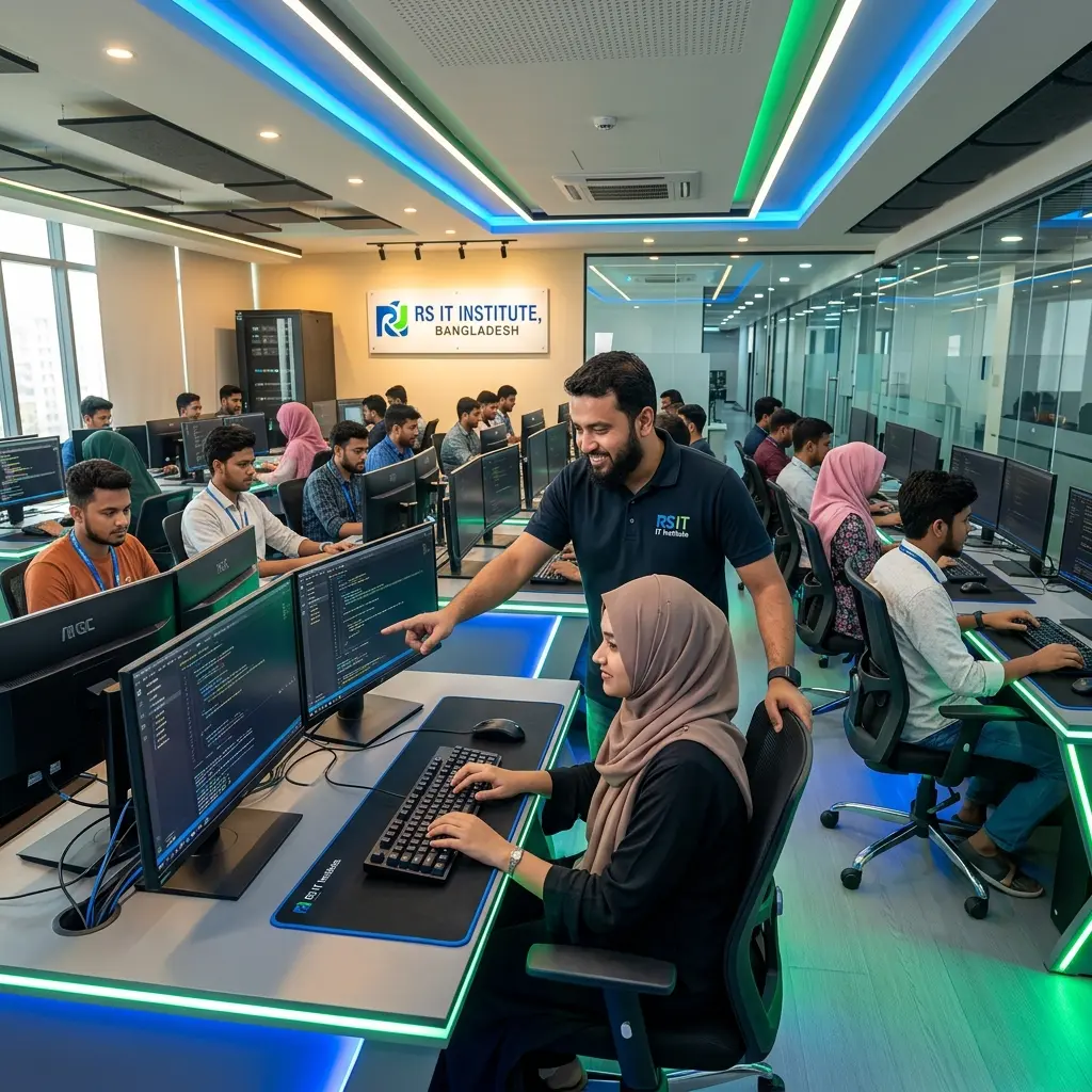 RS IT Institute High-Tech Computer Lab Training